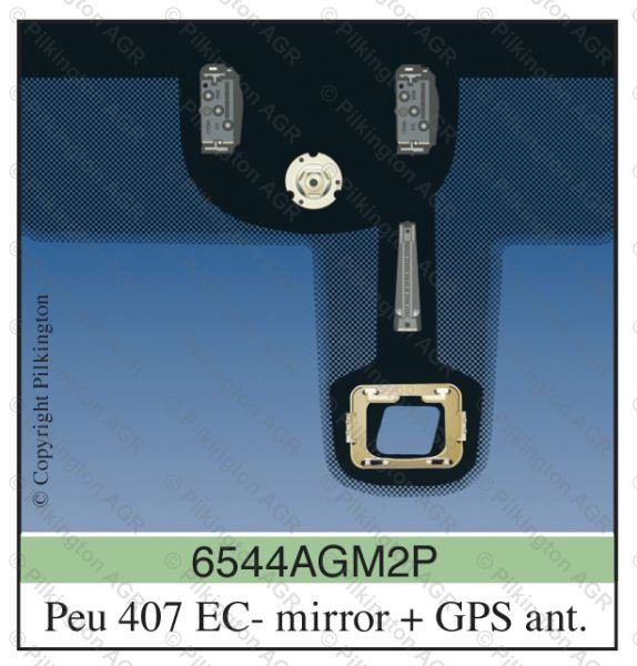 PEUGEOT 407 SAL+EST 2004-;WS GN SOLAR GPS 