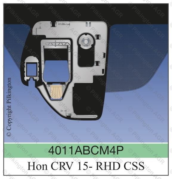 HONDA CRV 5D SUV RHD 2015; WS GN SOLAR ACO