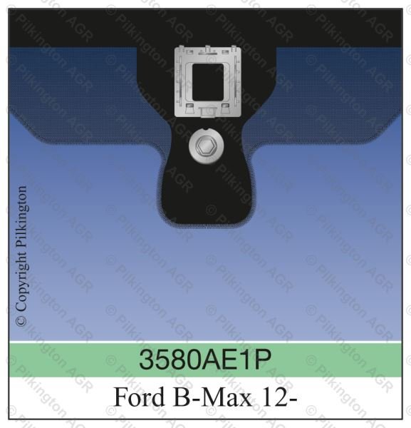 FORD B MAX MINI MPV 2012; WS GN SOLAR ACO 