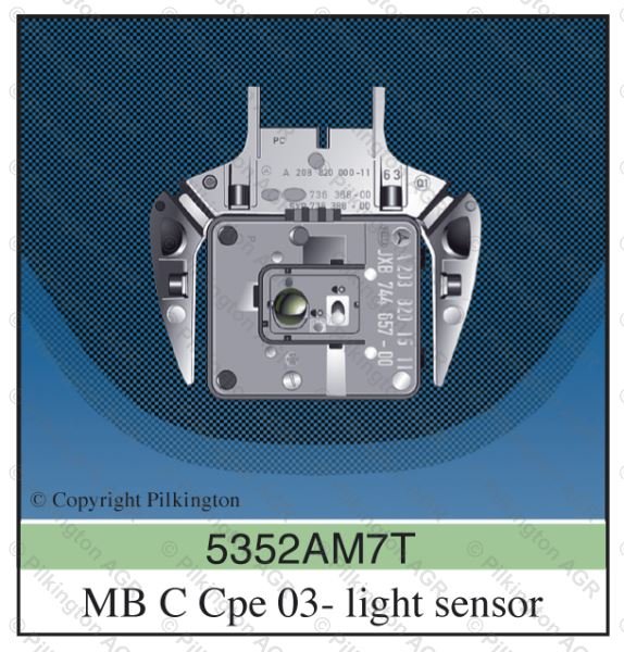 MERC C CLASS W203 CPE 03-; WS GN SOL GY LS