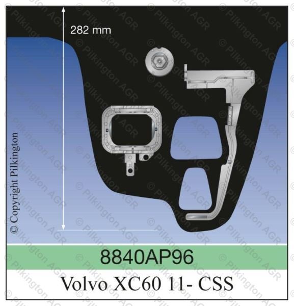 VOLVO XC 60 FROM CHASSIS 237000;WS GN MOD 