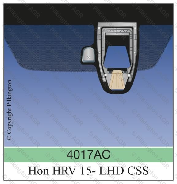 HONDA HR V 5D SUV LHD 2015; WS GN SOLAR AC