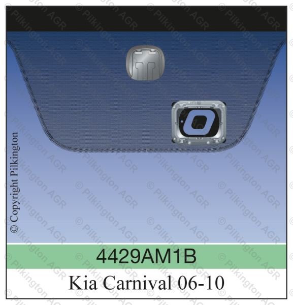 KIA CARNIVAL/SEDONA LHD 06-;WS GN BL HTD R