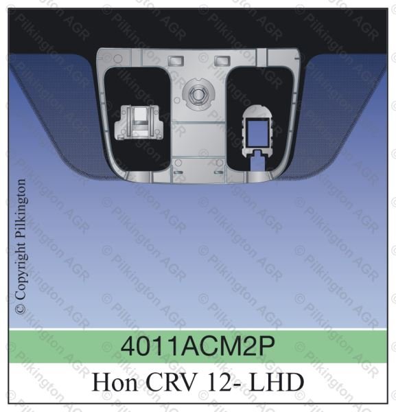 HONDA CRV 5D SUV LHD 2012; WS GN SOLAR ACO