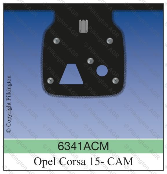 VAUXHALL CORSA 3D/5D 2014; WS GN SOLAR CAM