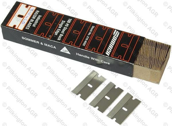SINGLE EDGE RAZOR BLADES (100)
