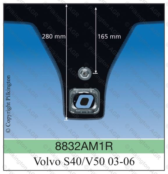 VOLVO S40 / V50 2003-;WS GN SOLAR RSN VIN 