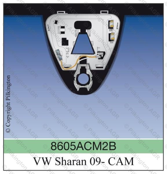 VW SHARAN II MPV 2009; WS GN ACO CAMERA BR