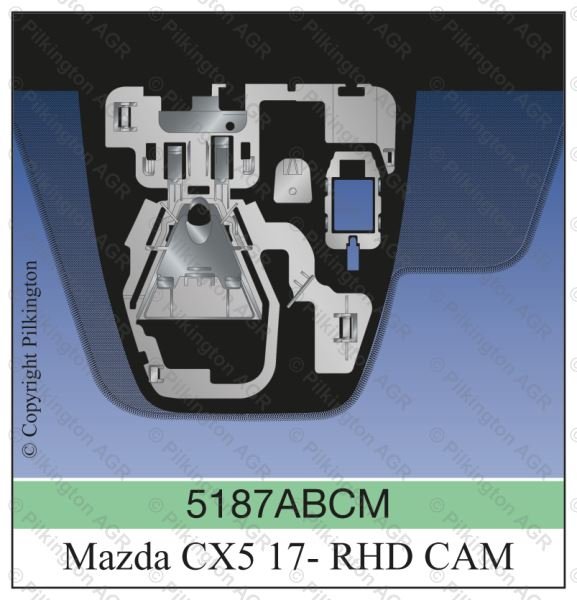 MAZDA CX 5 RHD 2017; WS GN ACO RHD CAMERA 