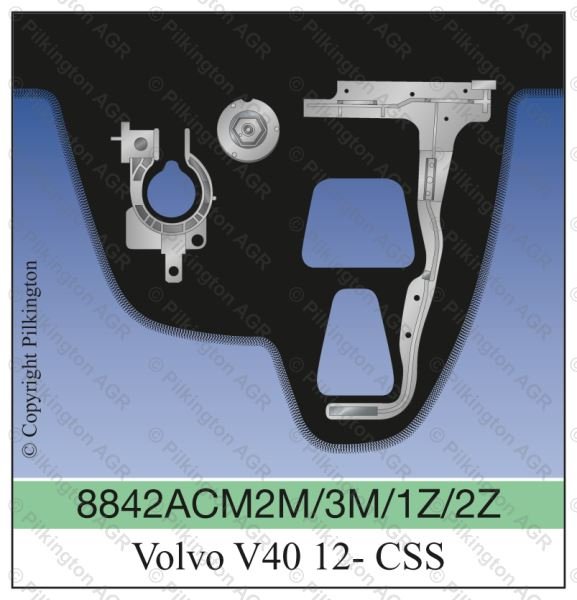 VOLVO V40 CROSS COUNTRY/V40 2012; WS GN CA