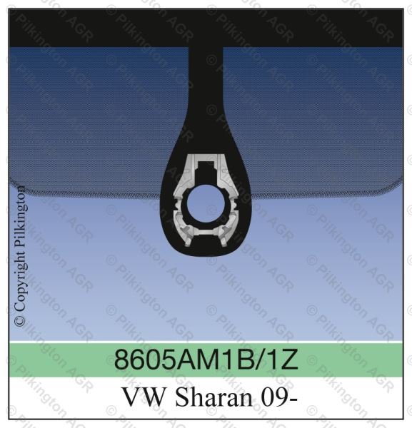VW SHARAN II MPV 2009; WS GN SOLAR ACO HTD