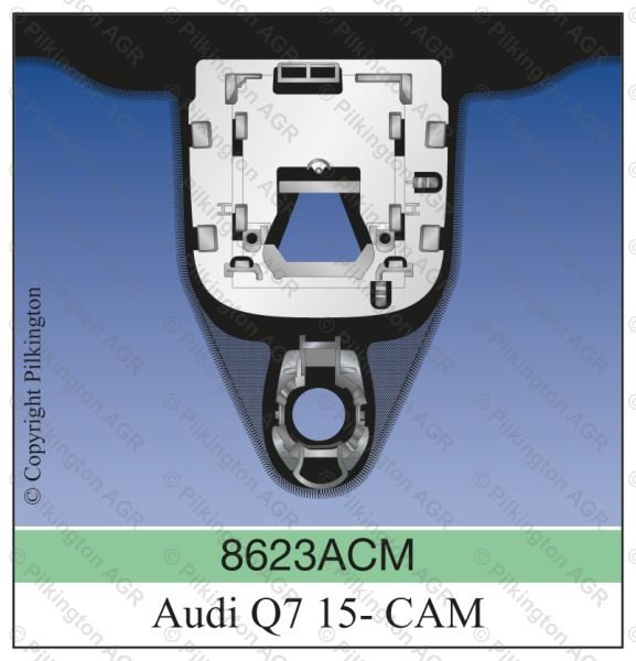 AUDI Q7 5D JEEP 2014; WS CL COATED ACO CAM