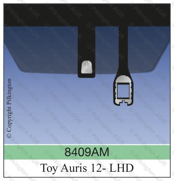 TOYOTA AURIS 5D HBK/5D EST LHD 2012;WS GN 