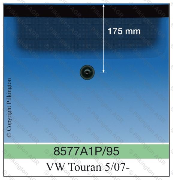 VW TOURAN MPV 2007-;WS GN SOLAR VIN ENCAP 