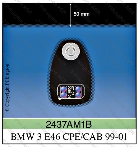 BMW 3 SERIES CPE E46 02-; WS CL COAT GN VI