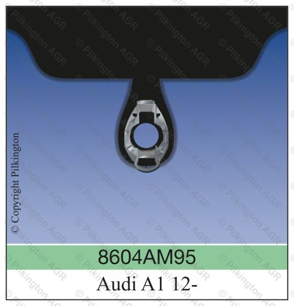 AUDI A1 3D/5D HBK 01/2012; WS GN SOLAR GY 