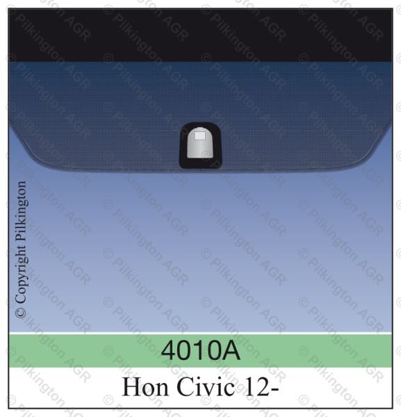 HONDA CIVIC 5D HBK RHD 2011;WS GN SOLAR AC