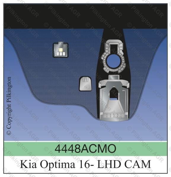 KIA OPTIMA 4D SAL 2016; WS GN SOLAR BL CAM