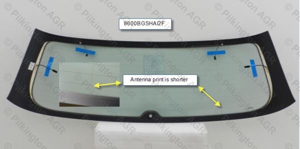 VW GOLF VI 3D/5D HBK 2008-;BL GN SOLAR ANT