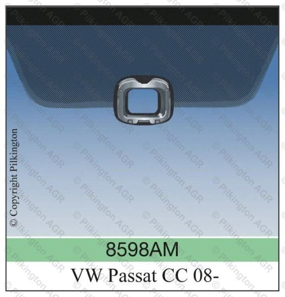 VW PASSAT CC 2008-;WS CL COATED RSN VIN HW