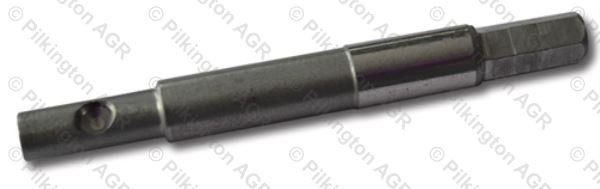 Hexagon drive shaft for solo cut