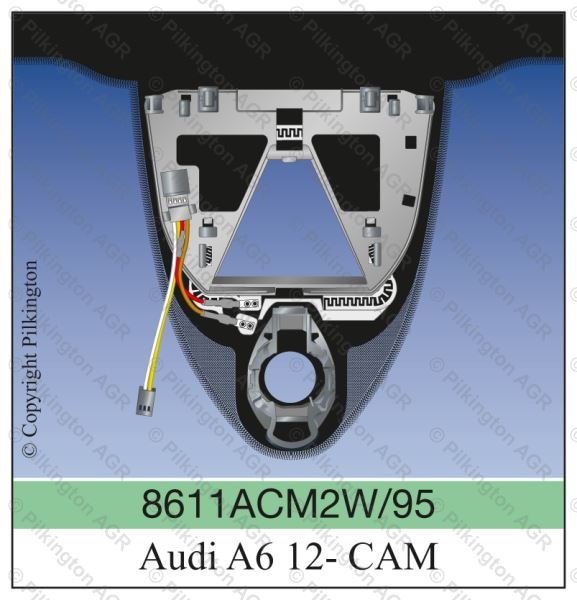 AUDI A6/C7 4D SAL 09/2011;WS CL COATED ACO