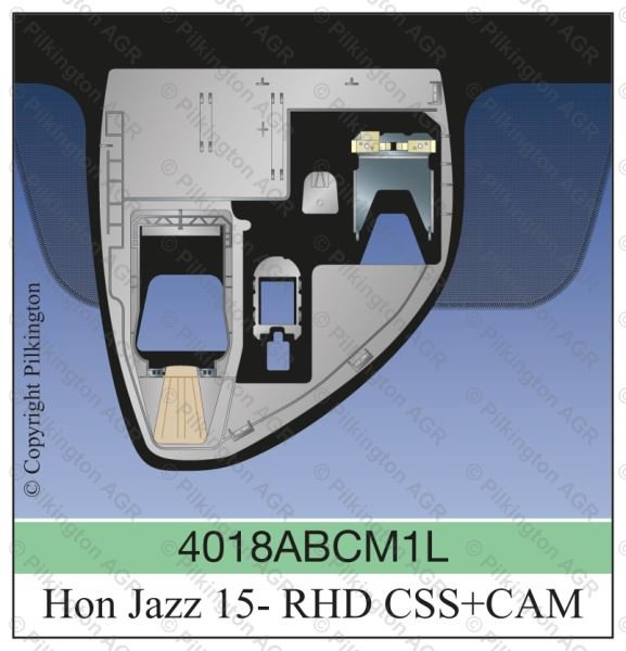 HONDA JAZZ 5D HBK LHD 2015; WS GN CAMERA B