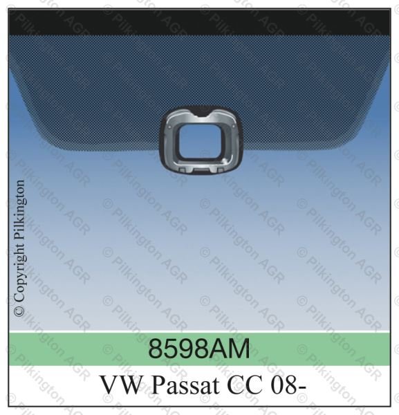 VW PASSAT CC 2008-;WS CL COATED ACO RSN VI