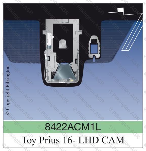 TOYOTA PRIUS 5D HBK LHD 2016; WS GN ACO AN