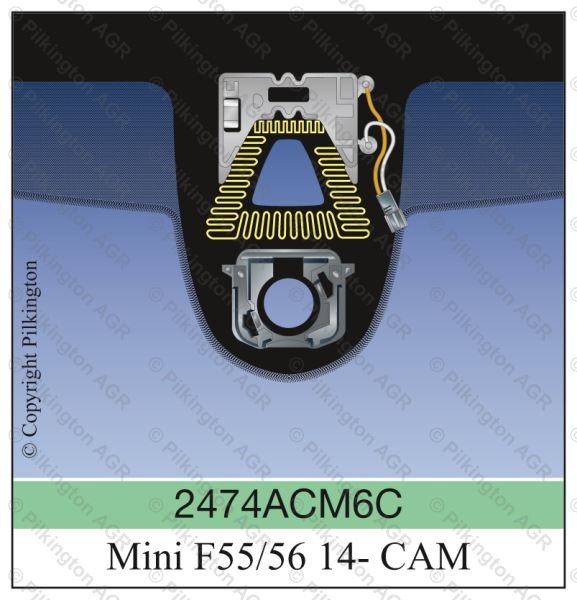 NEW MINI F56 3D HBK 2014; WS GN CAMERA BRA