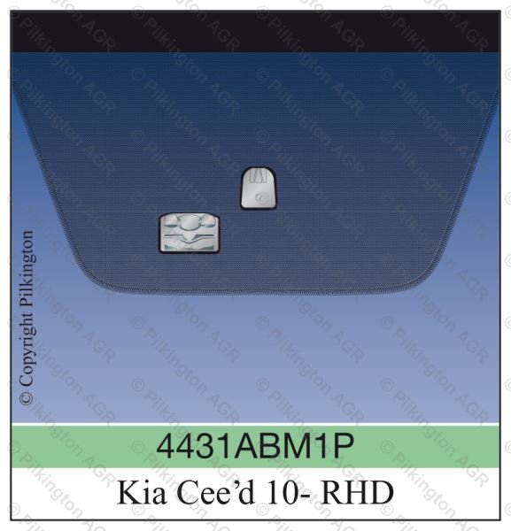 KIA CEE'D 5D HBK RHD 2006-;WS GN RHD RSN o