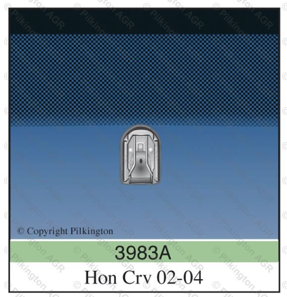 HONDA CRV 02-;WS GN SOLAR VIN HWARE