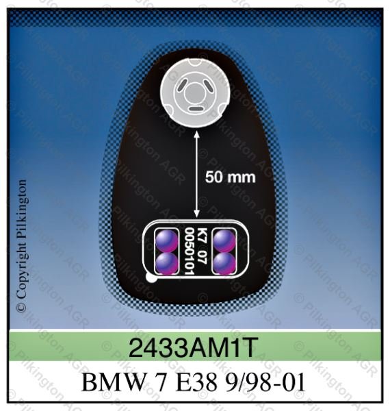 BMW 7 SERIES E38 94-01-;WS GN GN HTD RSN V
