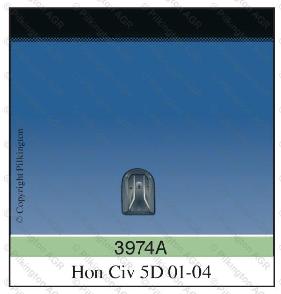 HONDA CIVIC 5D 01-06-;WS GN SOLAR GN VIN