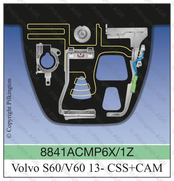 VOLVO S60 4D SAL/V60 5D EST 2012;WS GN CAM