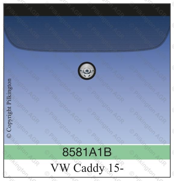 VW CADDY 2015; WS GN ABS VIN ENCAP 1B