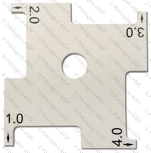 Calibration gauge BMW for windscreens