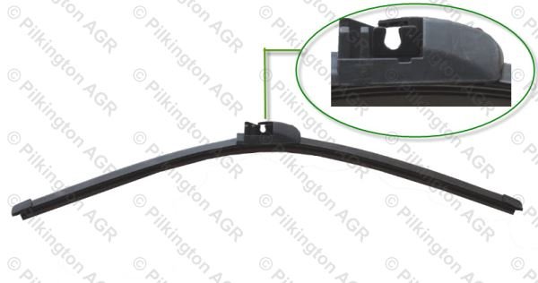 550mm Special Fit Small V-Notch Beam Blade