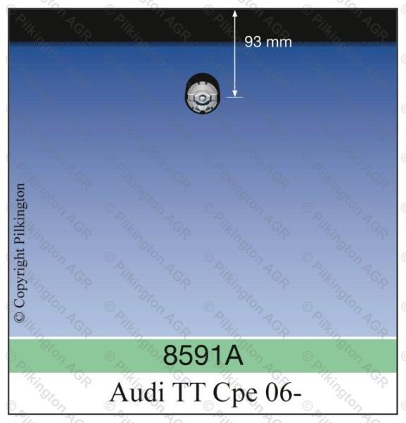 AUDI TT CPE 06-; WS GN SOL VIN ENCAP