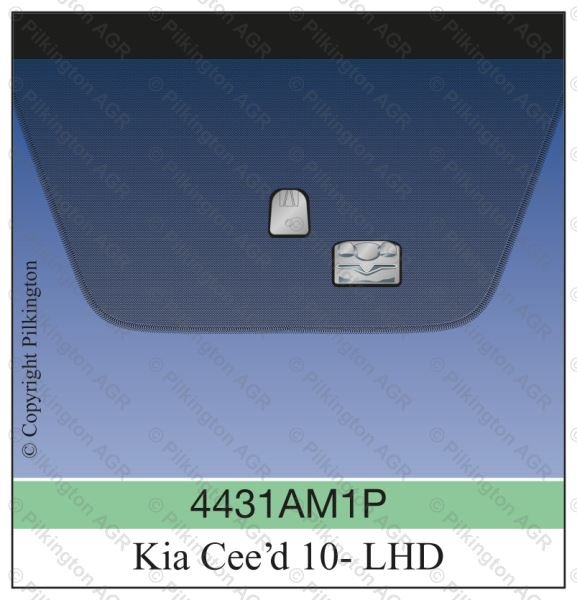 KIA CEE'D 5D HBK LHD 06-;WS GN SOLAR RSN V