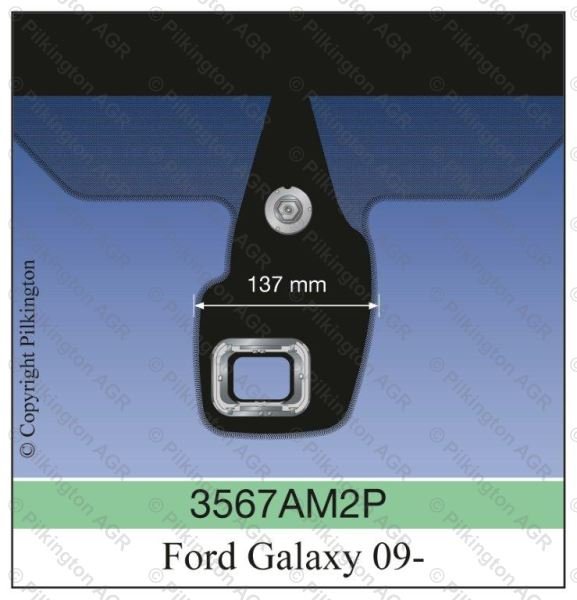 FORD GALAXY 2006; WS CL COATED ACO RSNLSN 