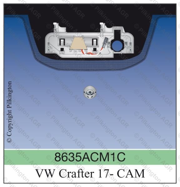 VW CRAFTER 2017; WS GN SOLAR CAMERA BRACKE