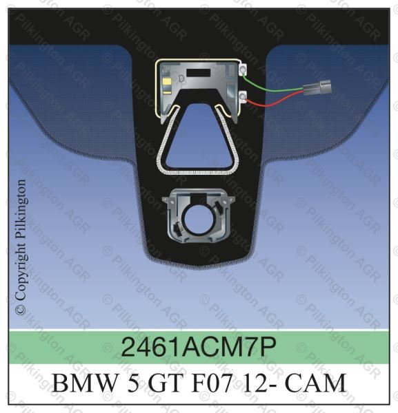 BMW 5 SERIES GT 2012; WS GN CAMERA BRACKET