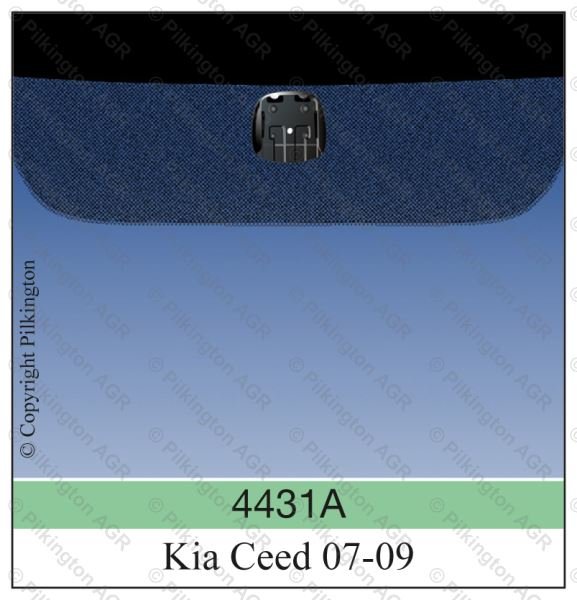 KIA CEE'D 5D HBK LHD 06-;WS GN SOLAR HTD V
