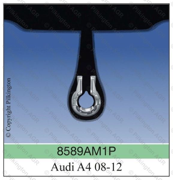 AUDI A4 2007-;WS GN SOLAR ACO GY RSN VIN E