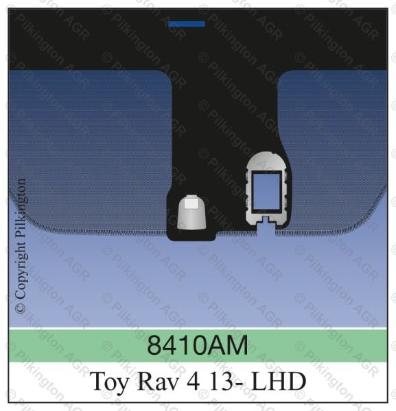 TOYOTA RAV 4 LHD 2013;WS GN SOLAR ACO HTD 