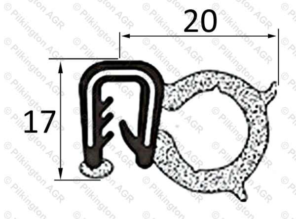 Door Seal Pannel 4mm-6mm 50m