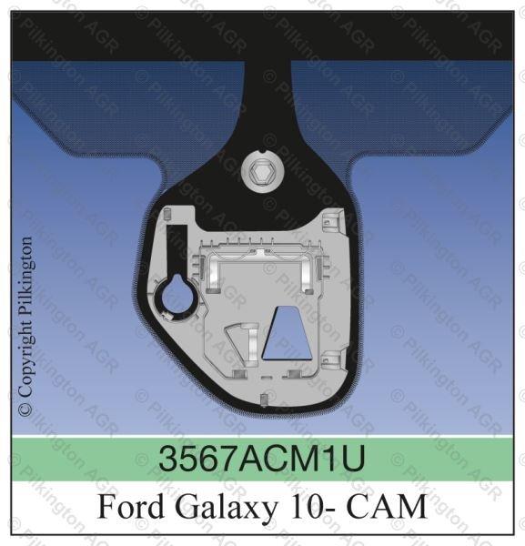 FORD GALAXY 09/2010-;WS CL COATED ACO CAM 