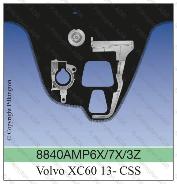 VOLVO XC60 FROM CHASSIS 365000;WS GN MOD S