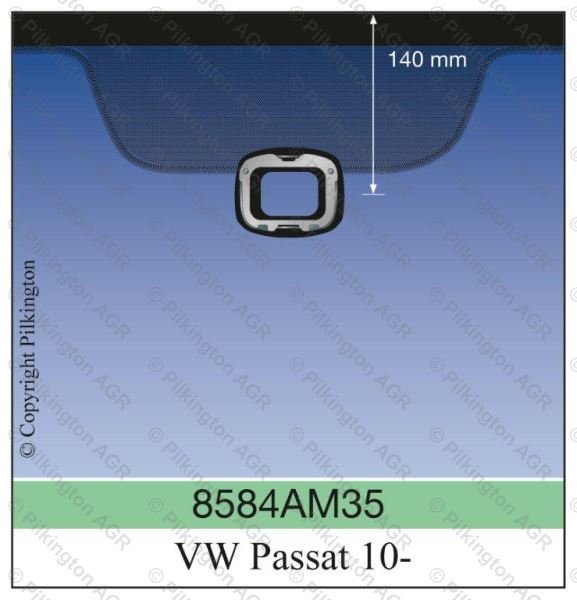 PASSAT B7 2010-; WS CL COATED ACO HTD RSNL